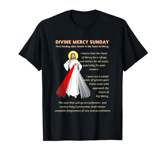 Divine Mercy Sunday: First Sunday after Easter T-Shirt