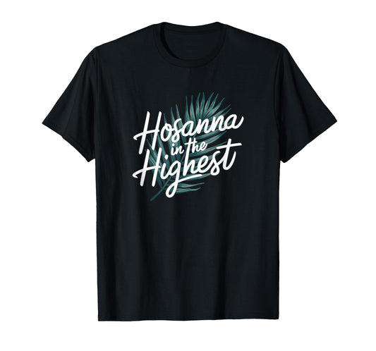 Vintage Palm Sunday Hosanna in The Highest Christian Easter T-Shirt