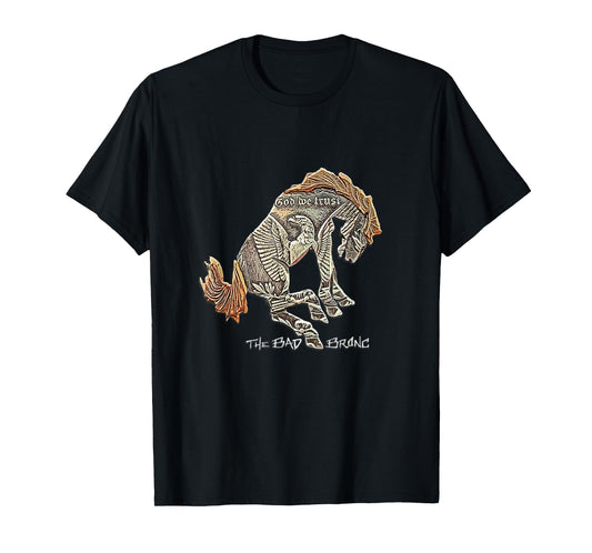 God We Trust Bronc T-Shirt