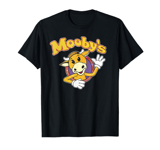 Kevin Smith View Askewniverse Mooby's Logo Golden Calf Edit T-Shirt
