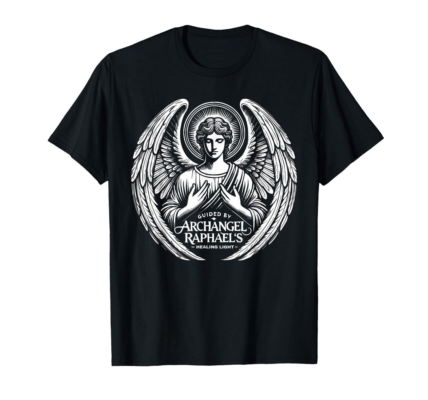Archangel Raphael Catholic Christianity Guardian Angel T-Shirt