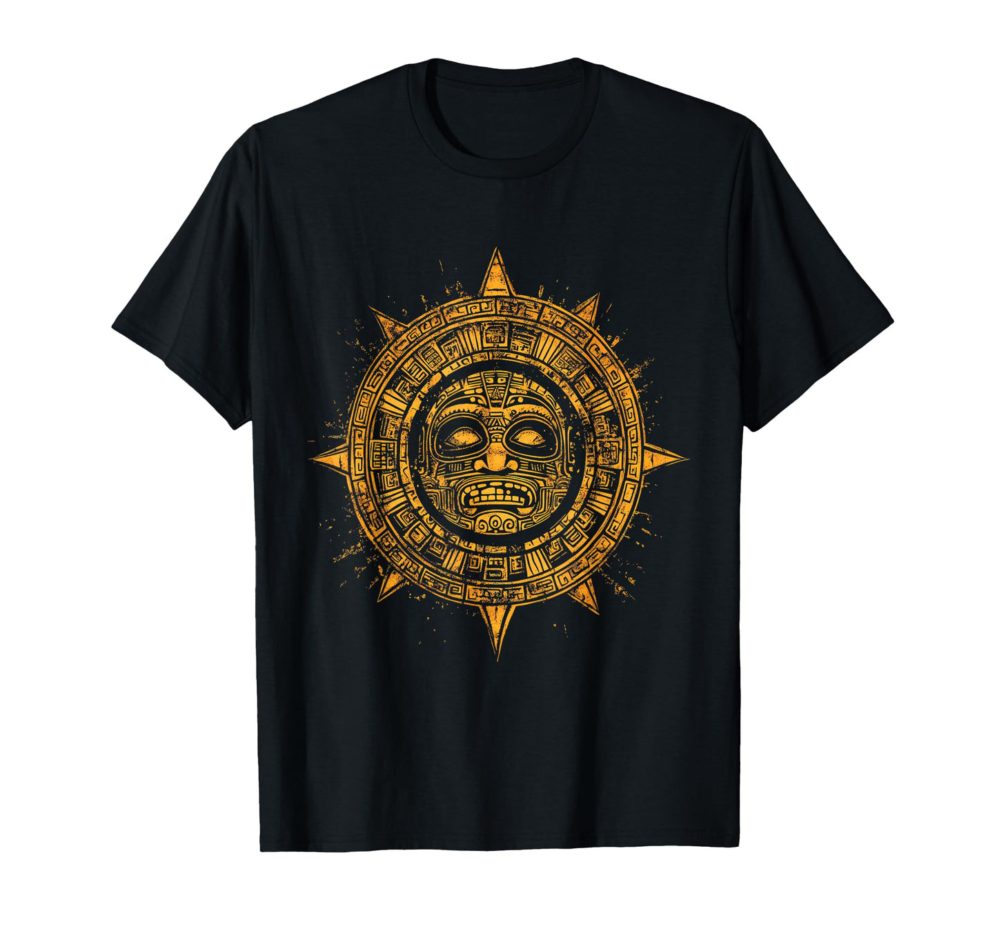 Aztec God Mayan Calendar Quetzalcoatl Native Mexican Pride T-Shirt