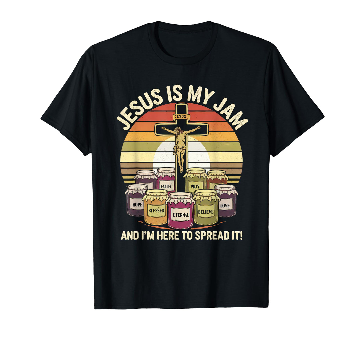 Jesus is My Jam Tshirt Men Women Christian Bible Verse T-Shirt