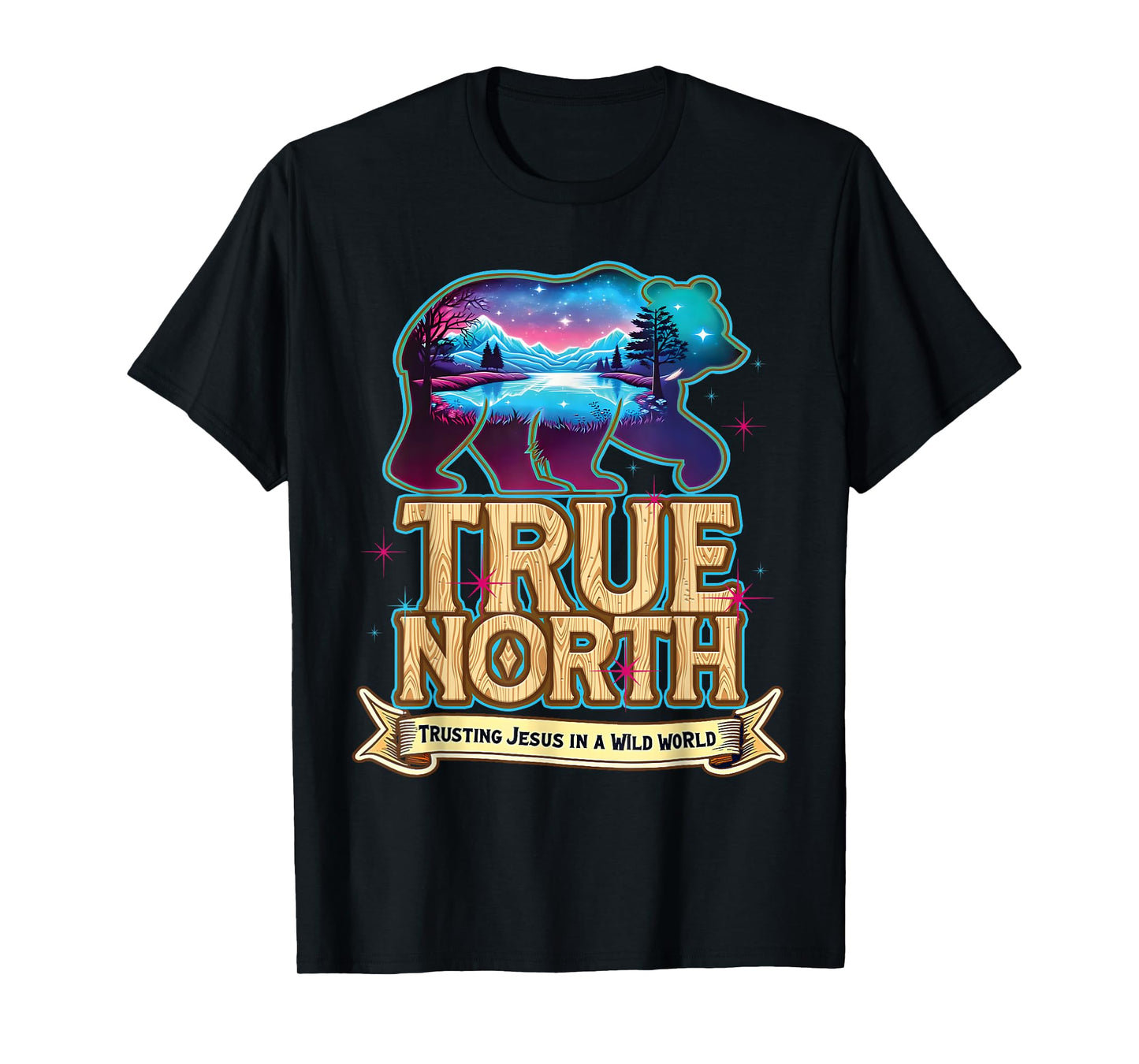 True North Trusting Jesus In A Wild World VBS 2025 T-Shirt
