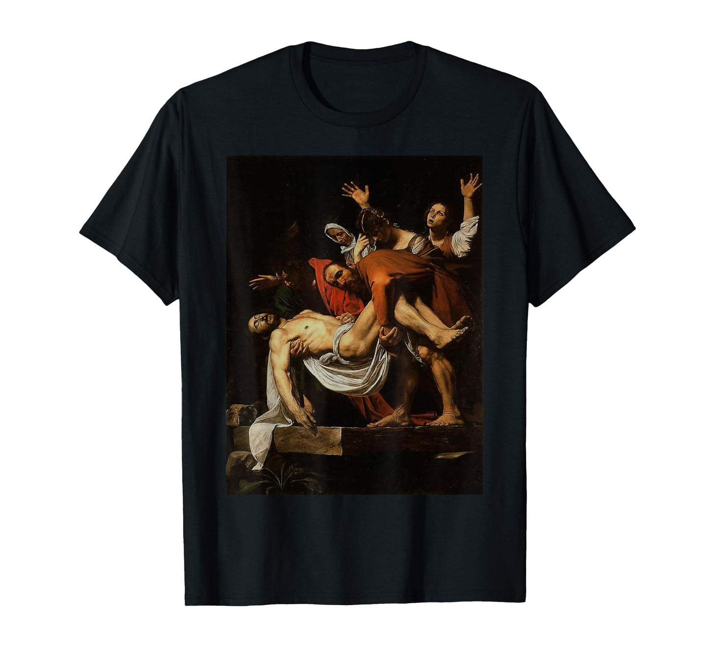 Caravaggio's The Entombment of Christ T-Shirt