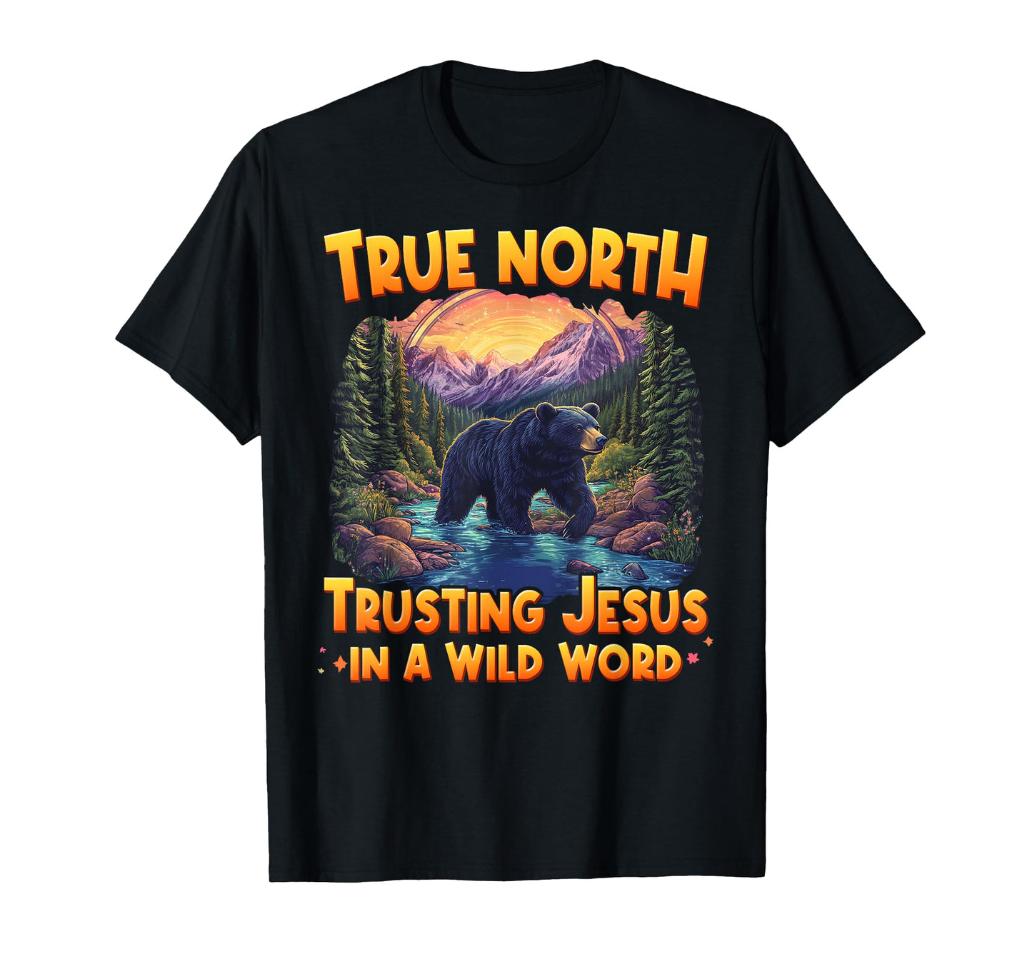 True-North Trusting Jesus In A Wild World VBS 2025 T-Shirt