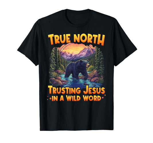 True-North Trusting Jesus In A Wild World VBS 2025 T-Shirt