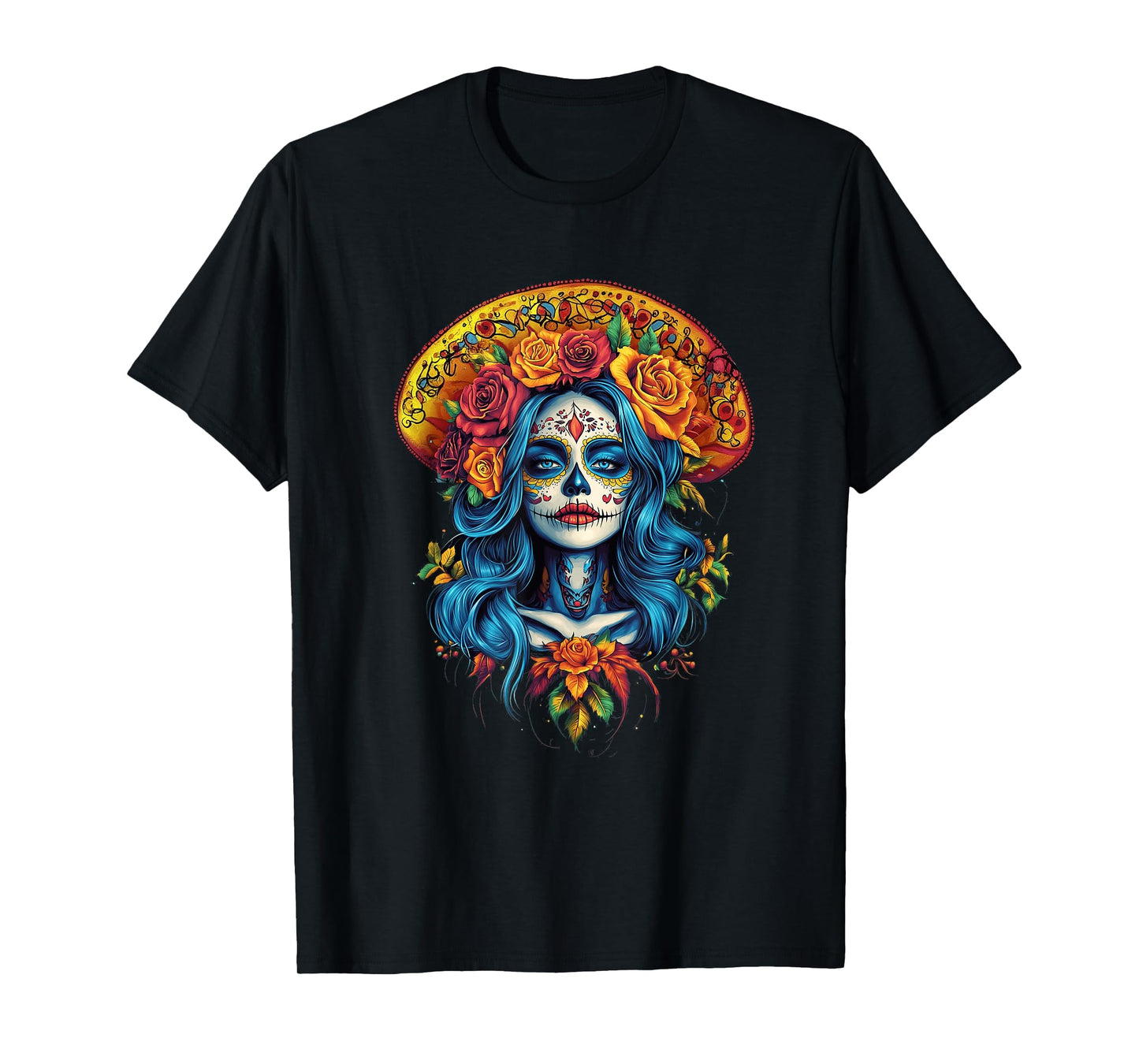 Dia De Los Muertos Skeletons Dancing Mexican Day Of Dead T-Shirt