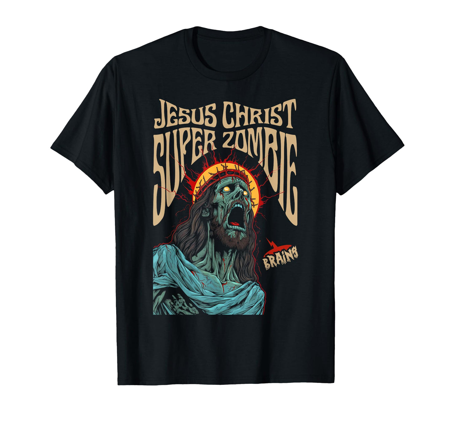 Jesus Christ Super Zombie T-Shirt