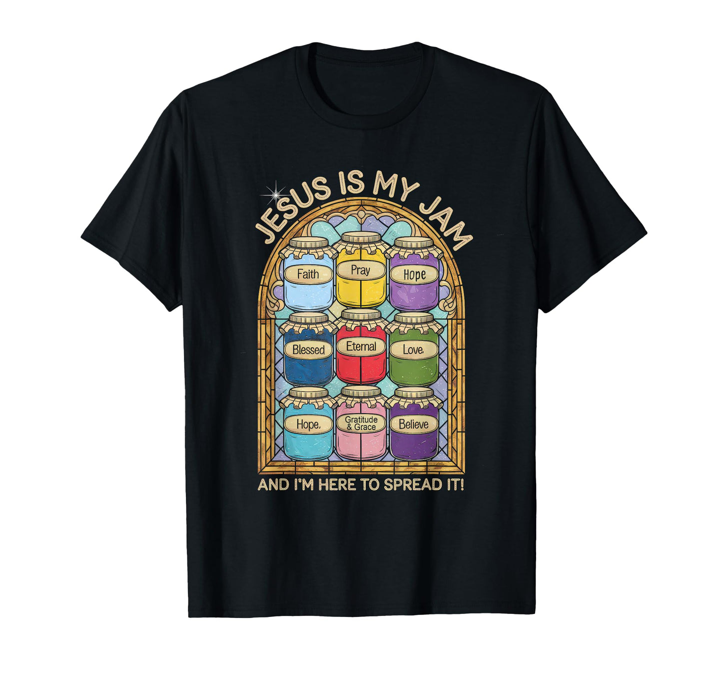 Jesus is My Jam Tshirt Men Women Christian Bible Verse T-Shirt