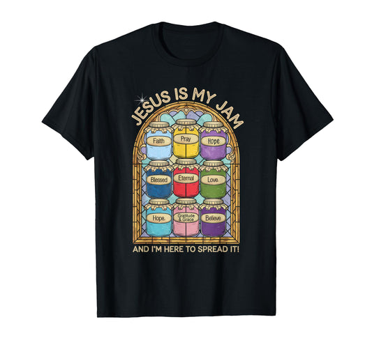 Jesus is My Jam Tshirt Men Women Christian Bible Verse T-Shirt