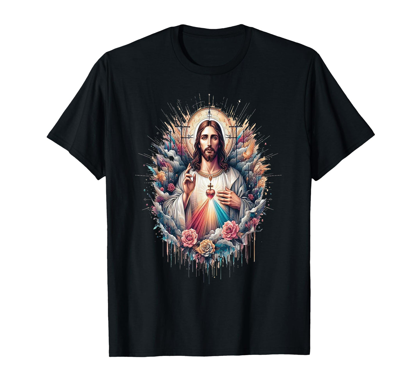 Jesus I Trust In You Divine Mercy Catholic T-Shirt