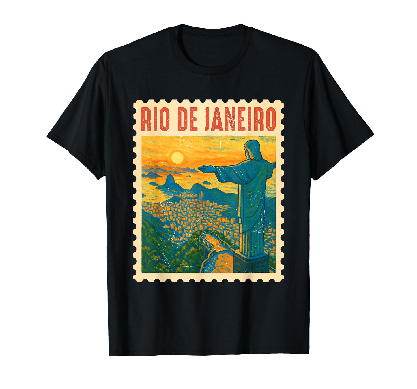 Rio de Janeiro Souvenir Brazil Travel Christ The Redeemer T-Shirt