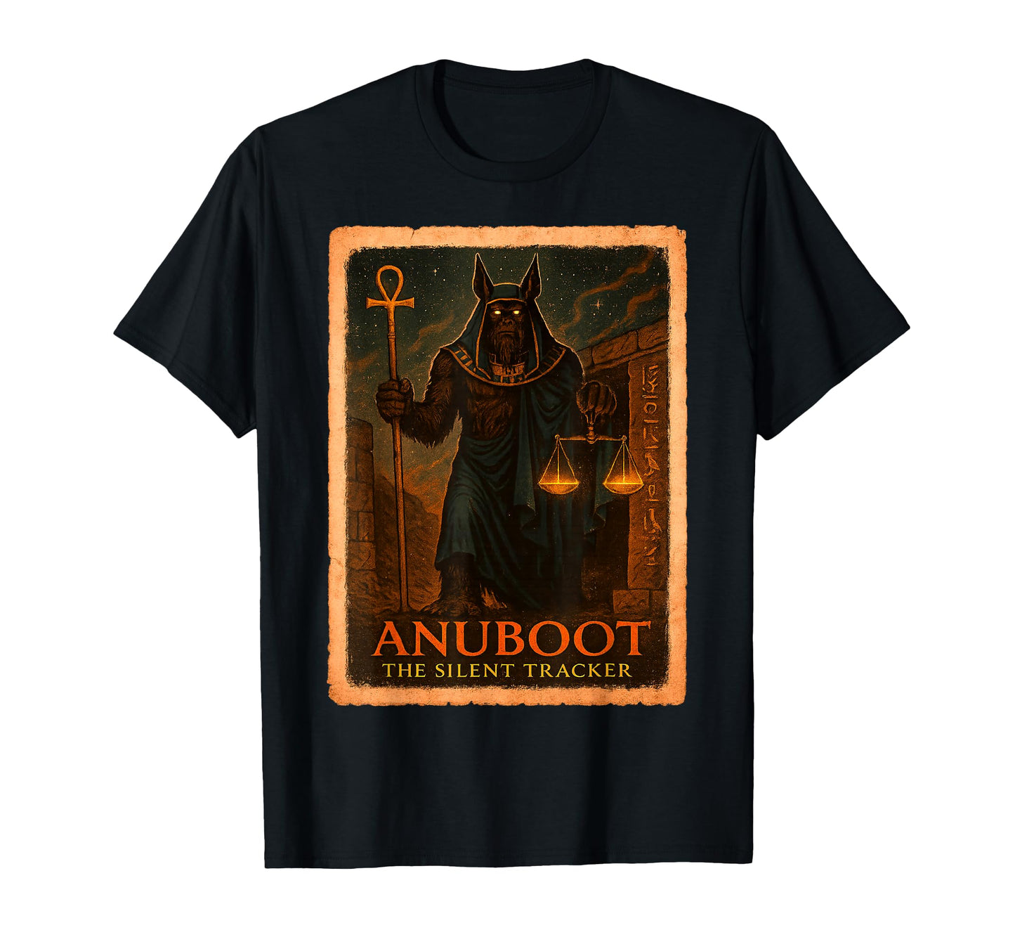 Sasquatch Anubis Shirt | Vintage Egyptian Cryptid T-Shirt