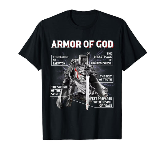 Armor Of God Bible Verse Cool,Ephesians 6:11 Christian Bible T-Shirt