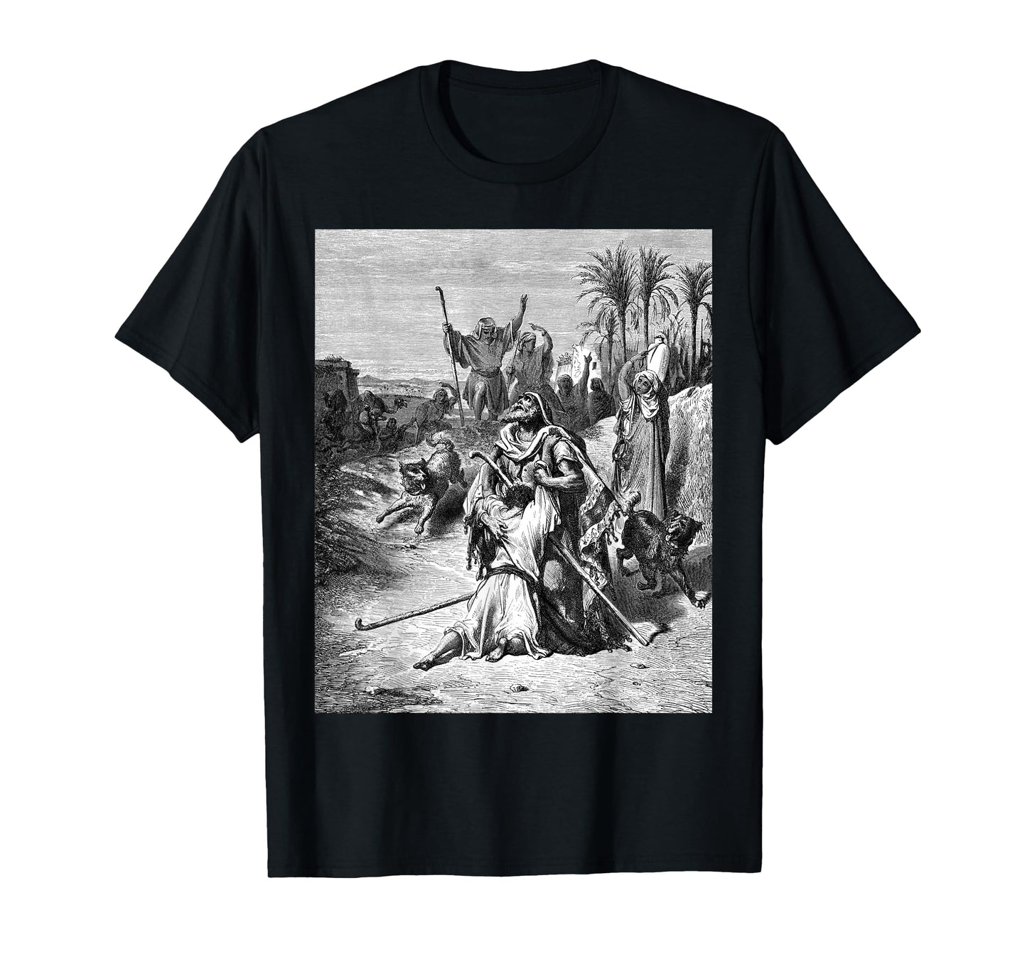 The Prodigal Son Gustave Dore Religious Biblical Art T-Shirt