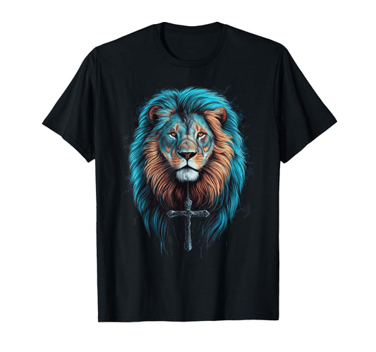 Jesus Lion of Judah Christian Faith for Men and Women T-Shirt