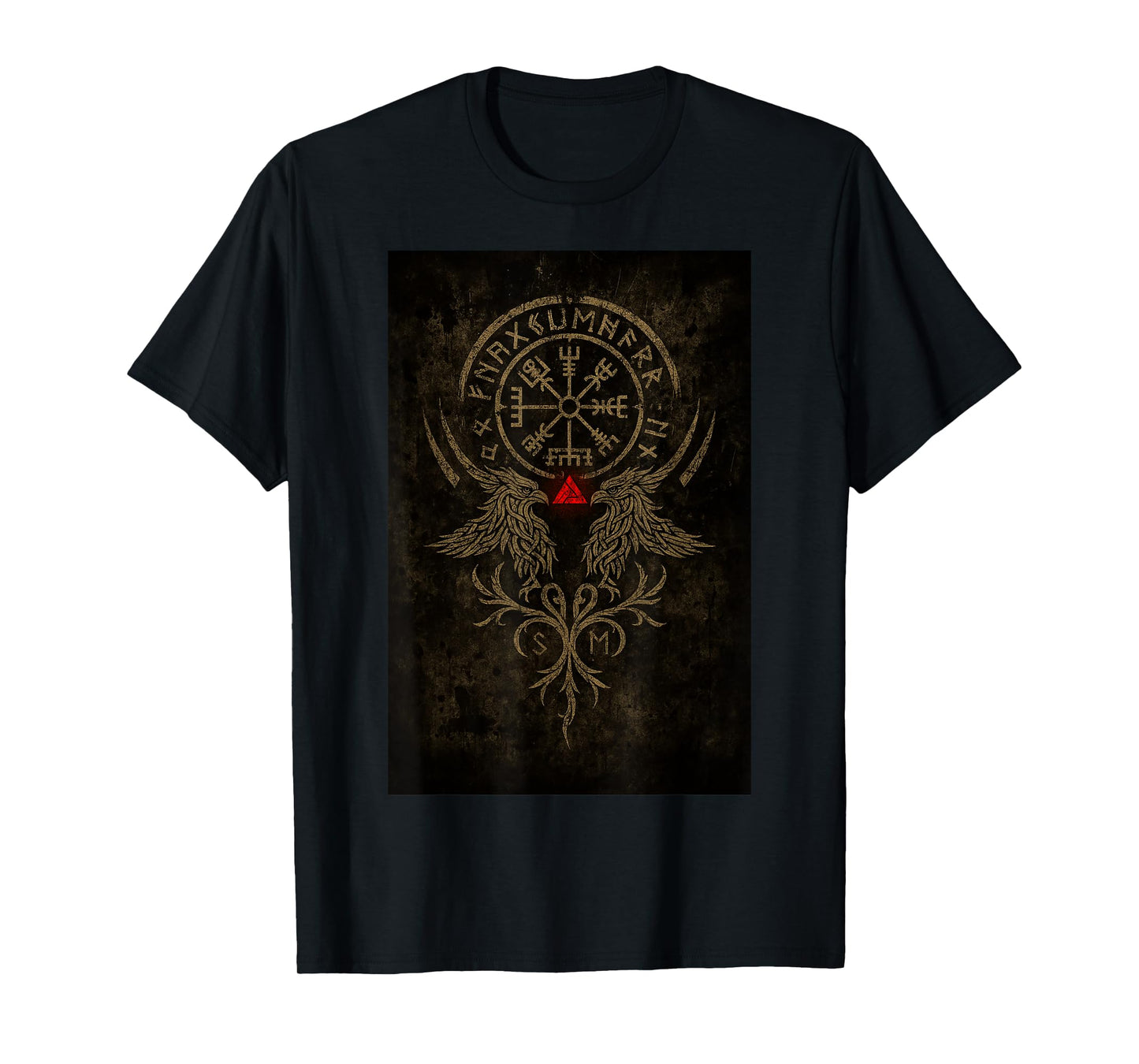 Viking Vegvisir Viking Celtic Germanic Valhalla Compass T-Shirt