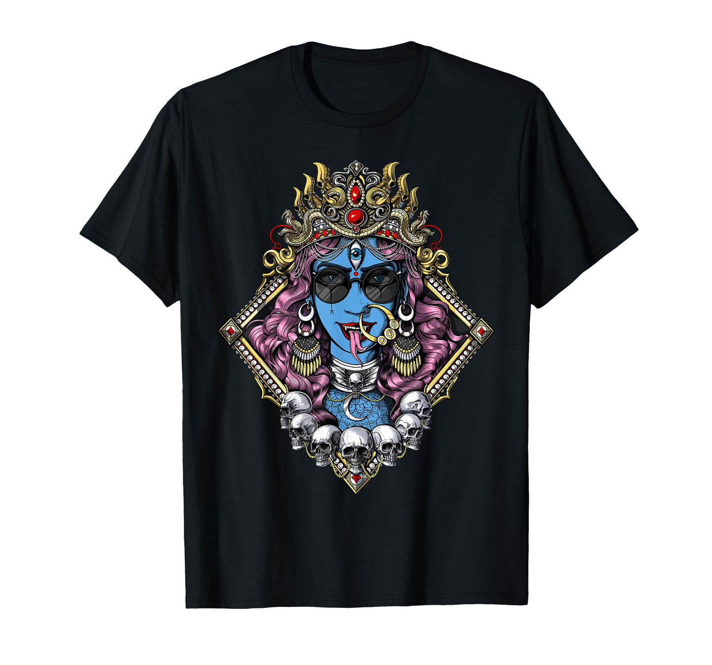 Kali Hindu Goddess Hinduism Mythology Deity T-Shirt