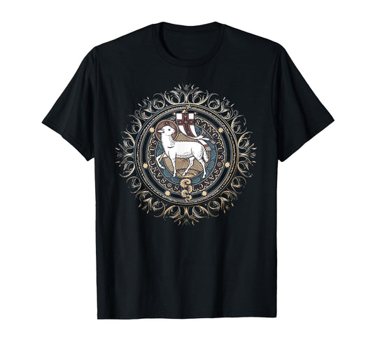 Agnus Dei Sanctus Traditional Latin Mass Catholic T-Shirt