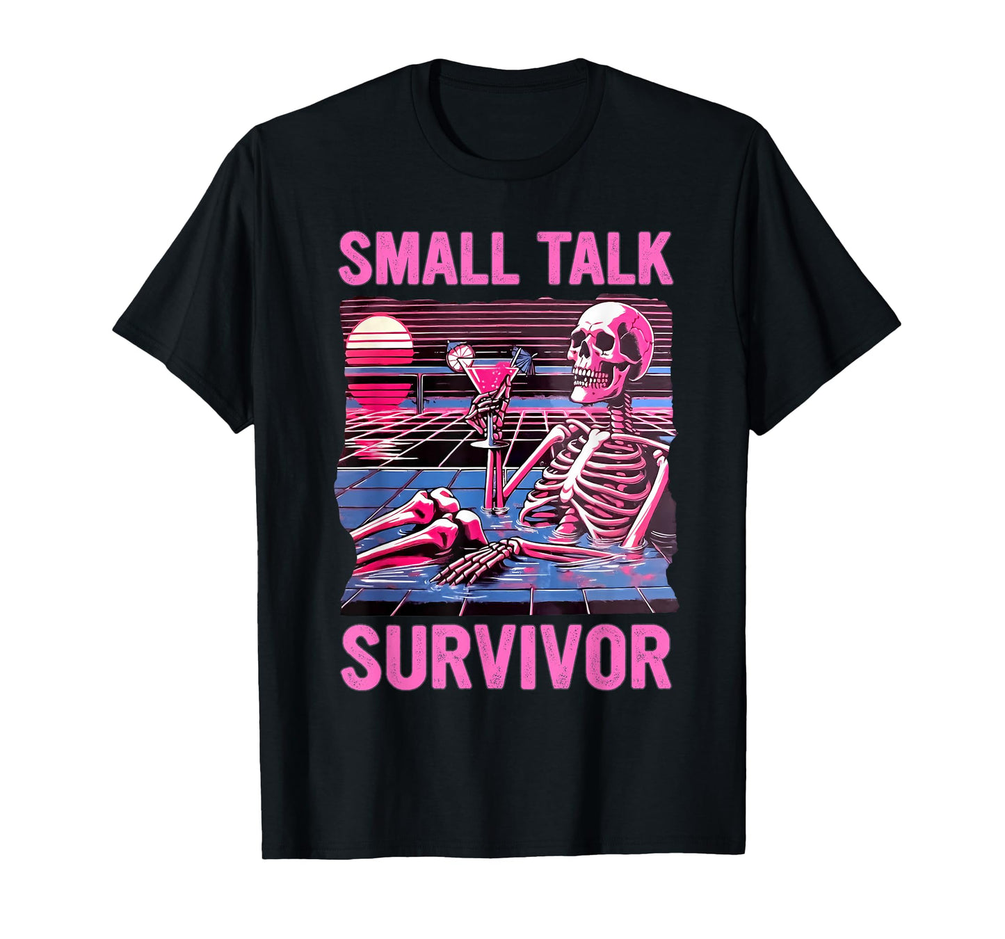 small talk survivor funny design T-Shirt