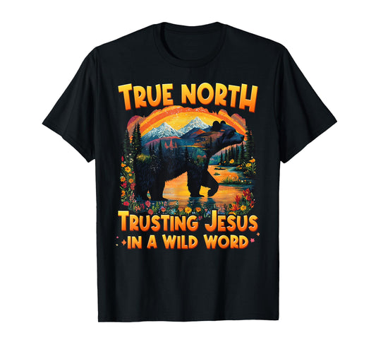 True-North Trusting Jesus In A Wild World VBS 2025 T-Shirt