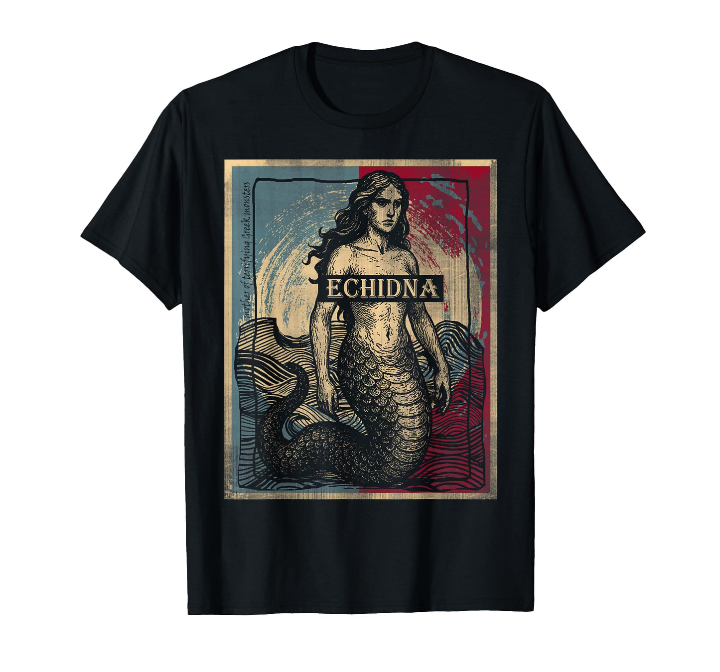 Echidna Goddess in Greek Mythology tee Mother of Monsters T-Shirt