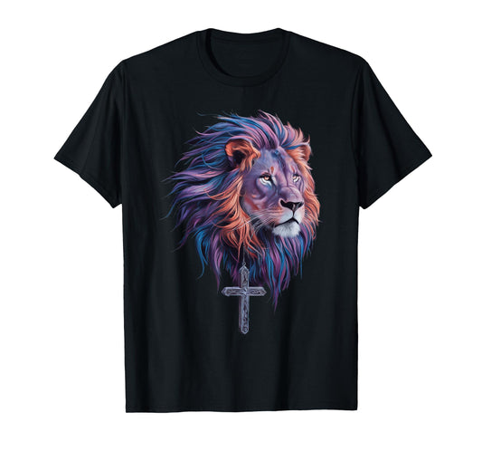 Jesus Lion of Judah Christian Faith for Men and Women T-Shirt