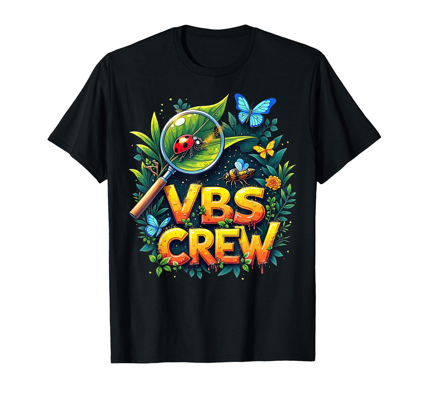 VBS Crew VBS 2025 Magnified Smallest Insects Adventure T-Shirt