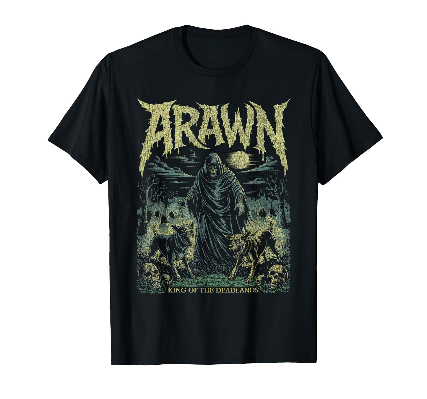 Arawn King of the Deadlands Celtic Death God T-Shirt