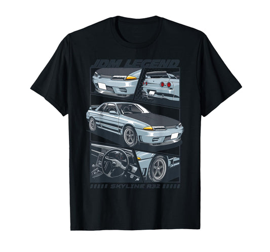 Skyline R32 Japanese JDM Car T-Shirt