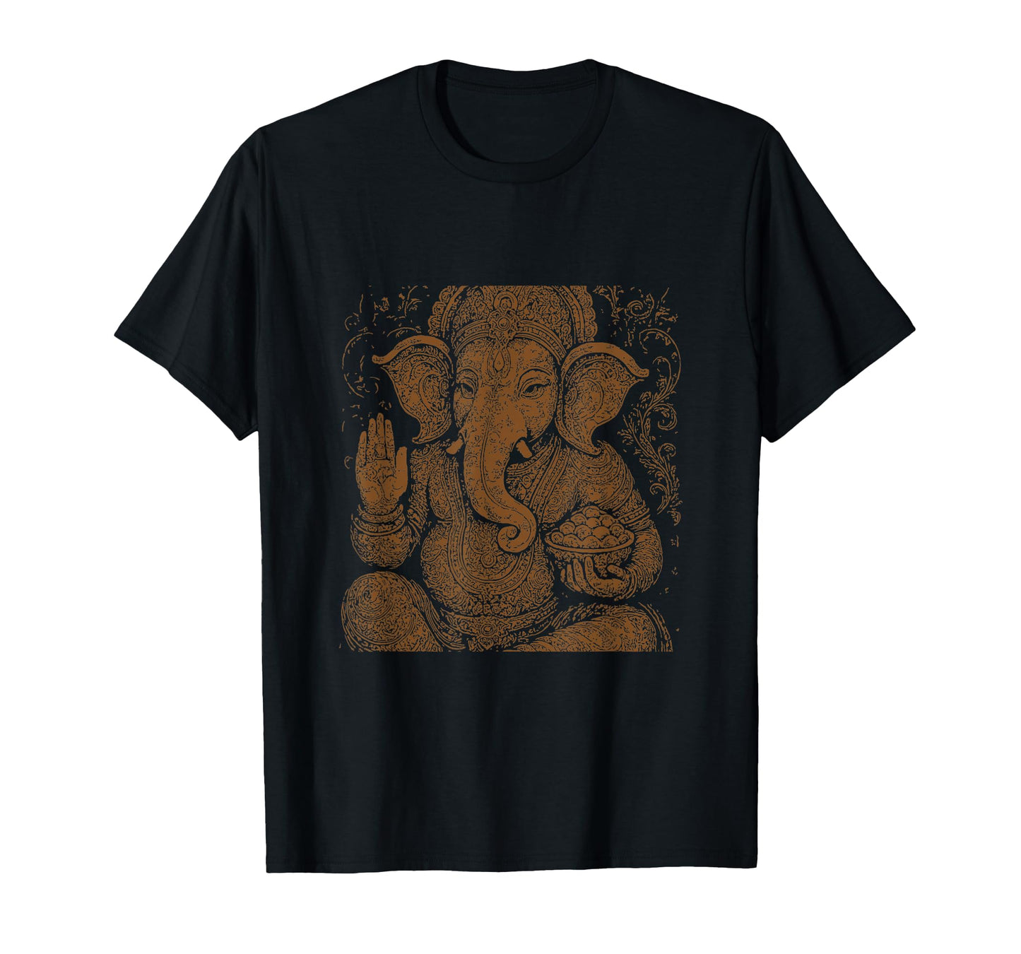 Ganesh Symbol Yoga Hindu Elephant God Ganesha Puja T-Shirt
