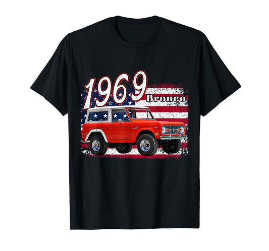 1969 69 Bronco SUV Car T-Shirt