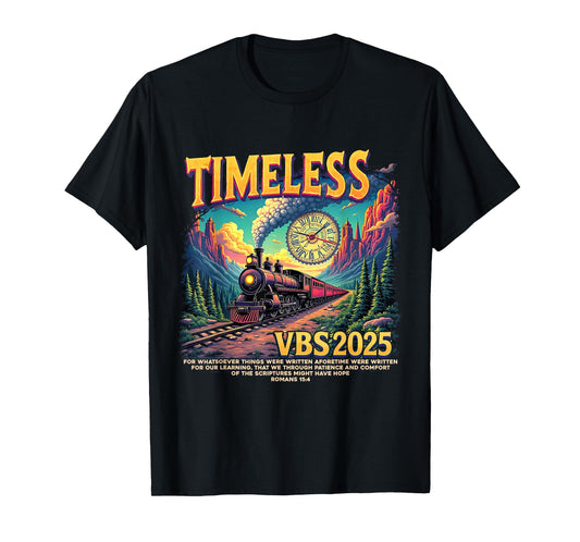 Christian Summer Timeless VBS 2025 We Through Patience T-Shirt