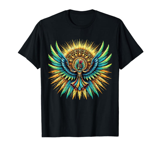 Aztec god Huitzilopochtli Mexican T-Shirt