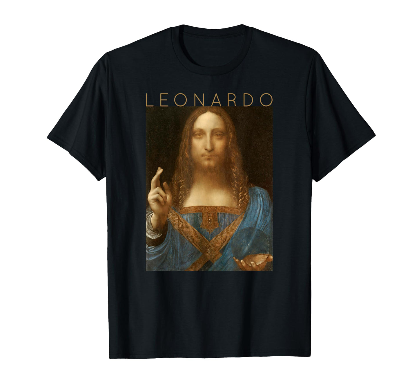 Leonardo da Vinci - Salvator Mundi - Art for Artists T-Shirt