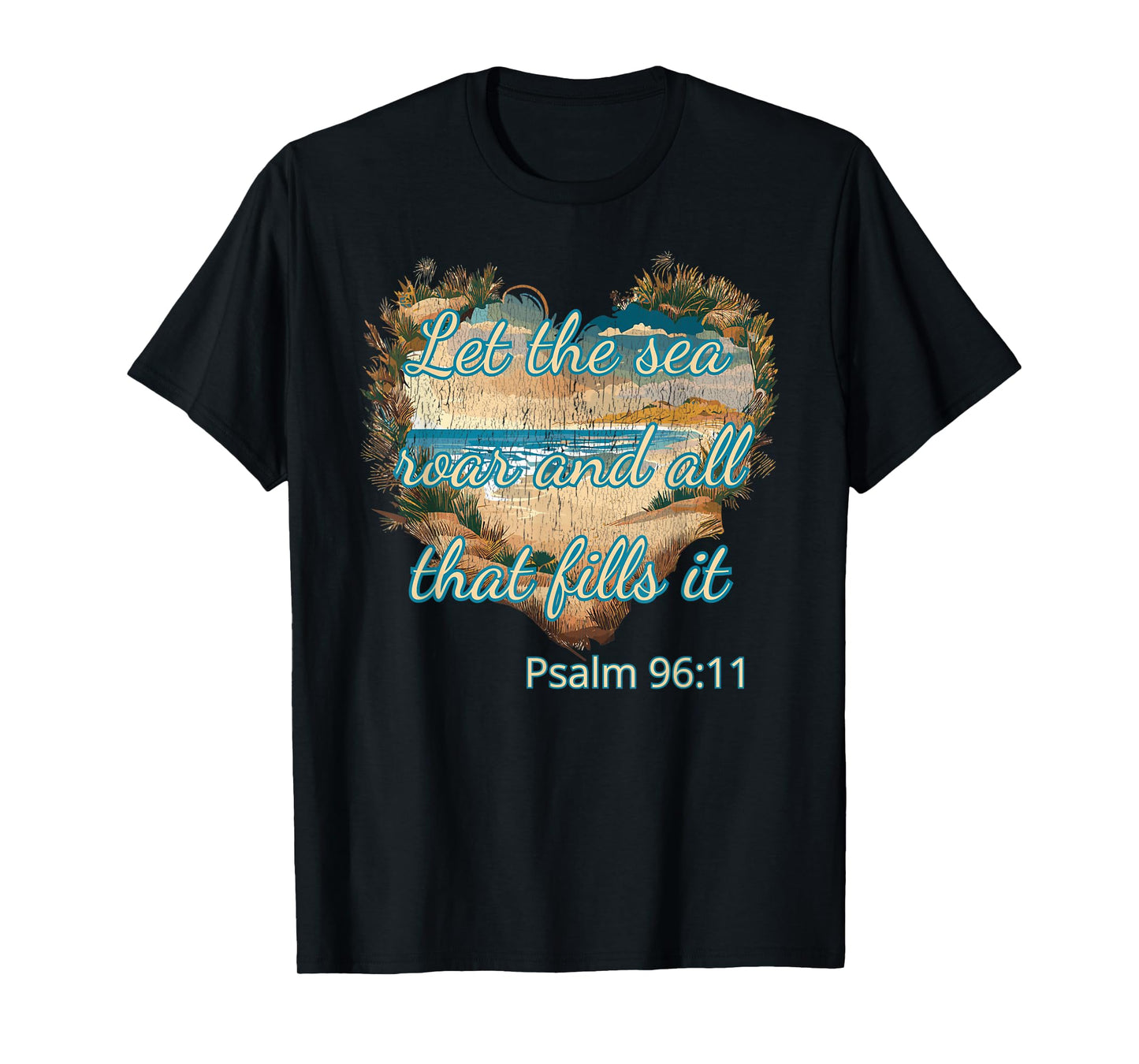 Beach Theme Christian Quotes Bible Verse Sayings T-Shirt