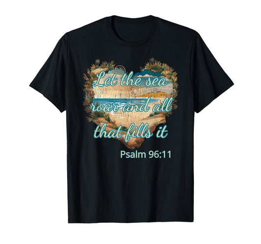Beach Theme Christian Quotes Bible Verse Sayings T-Shirt