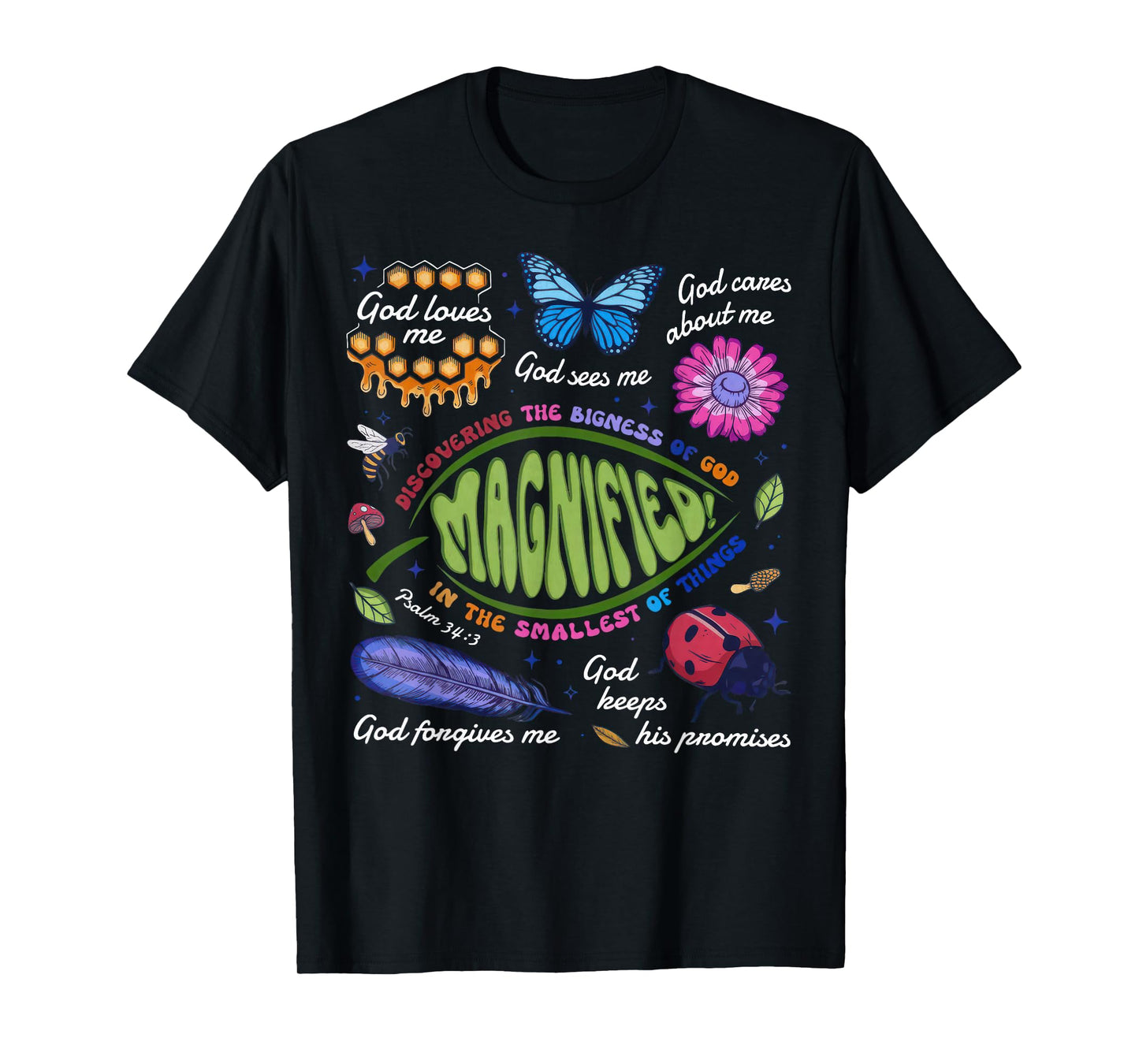 VBS 2025 Magnified Discovering The Bigness Of God Christian T-Shirt