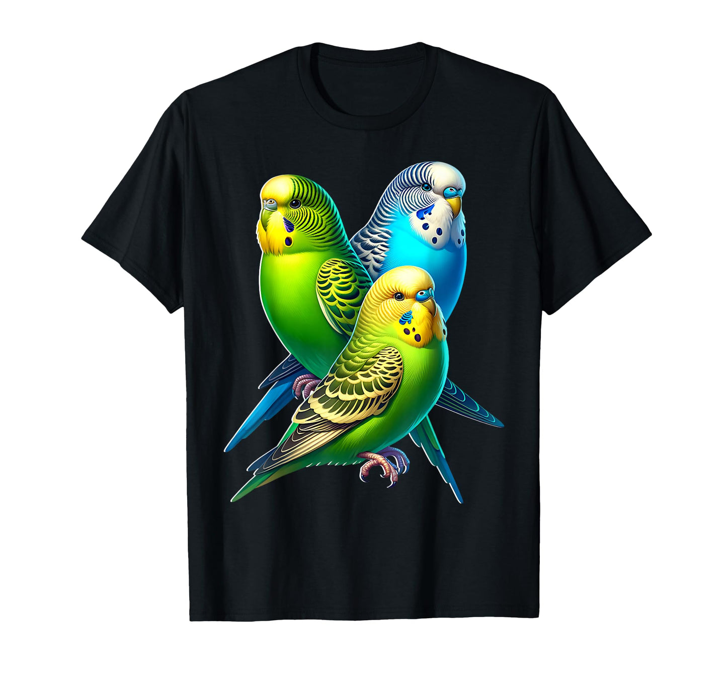 Funny Budgie Budgerigar Design T-Shirt