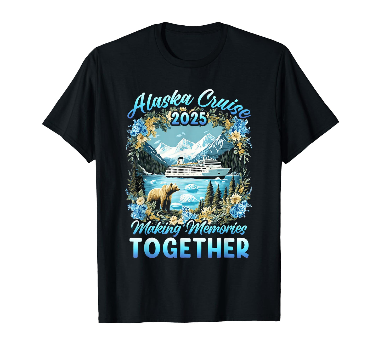 Family Friends Matching Group Alaskan Alaska Cruise 2025 T-Shirt