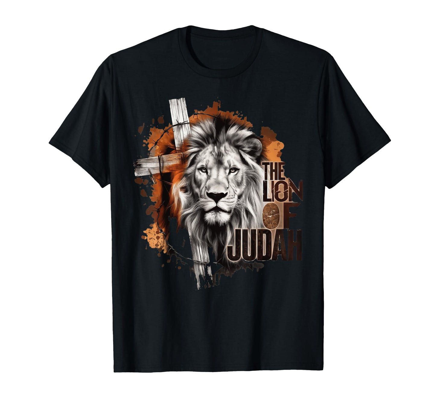 Jesus Lion of Judah Christian Faith for Men and Women T-Shirt
