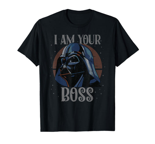 Star Wars Darth Vader I Am Your Boss Retro Quote Funny Gift T-Shirt