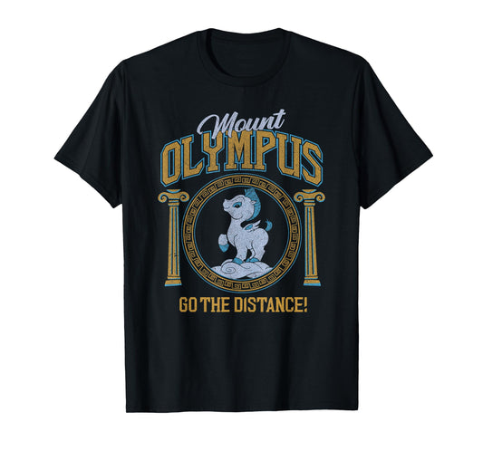 Disney Hercules Mount Olympus Baby Pegasus Distressed Logo T-Shirt