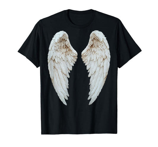 Cute Angel Wings On Back T-Shirt