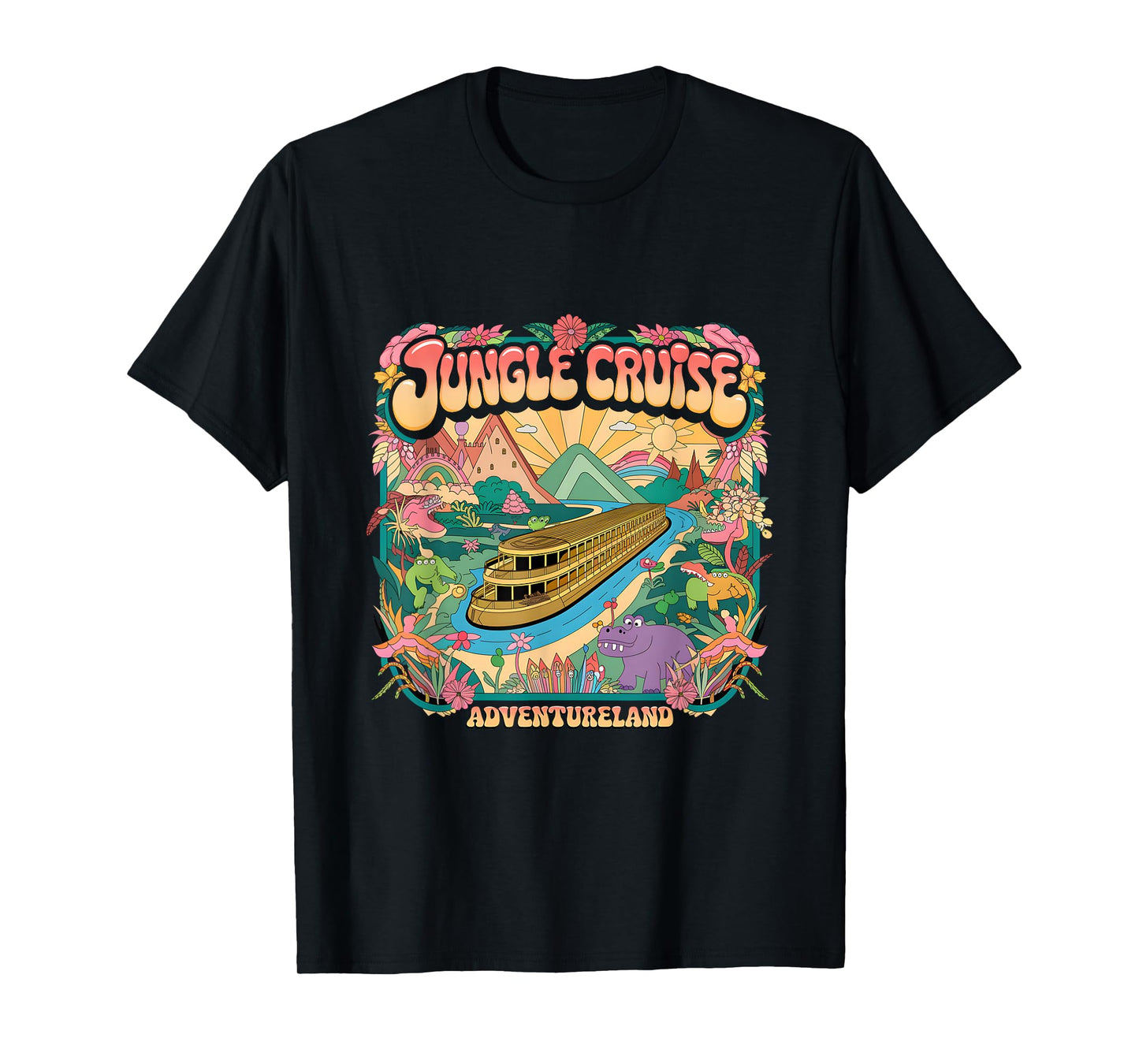 VBS 2025 Adventureland Youth Group Jungle Cruise Camp T-Shirt