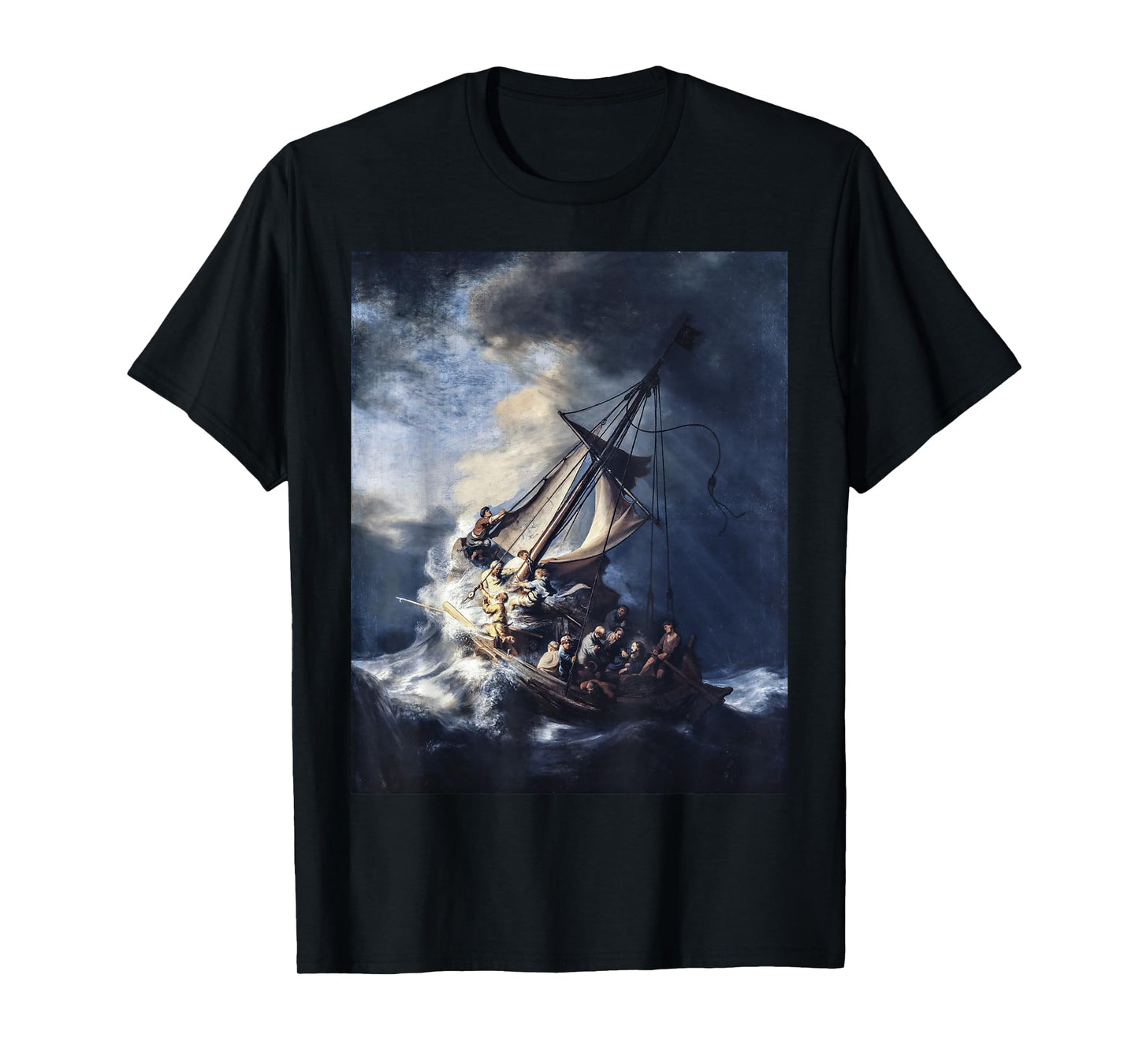 Rembrandt Christ in the Storm on the Sea of Galilee T-Shirt