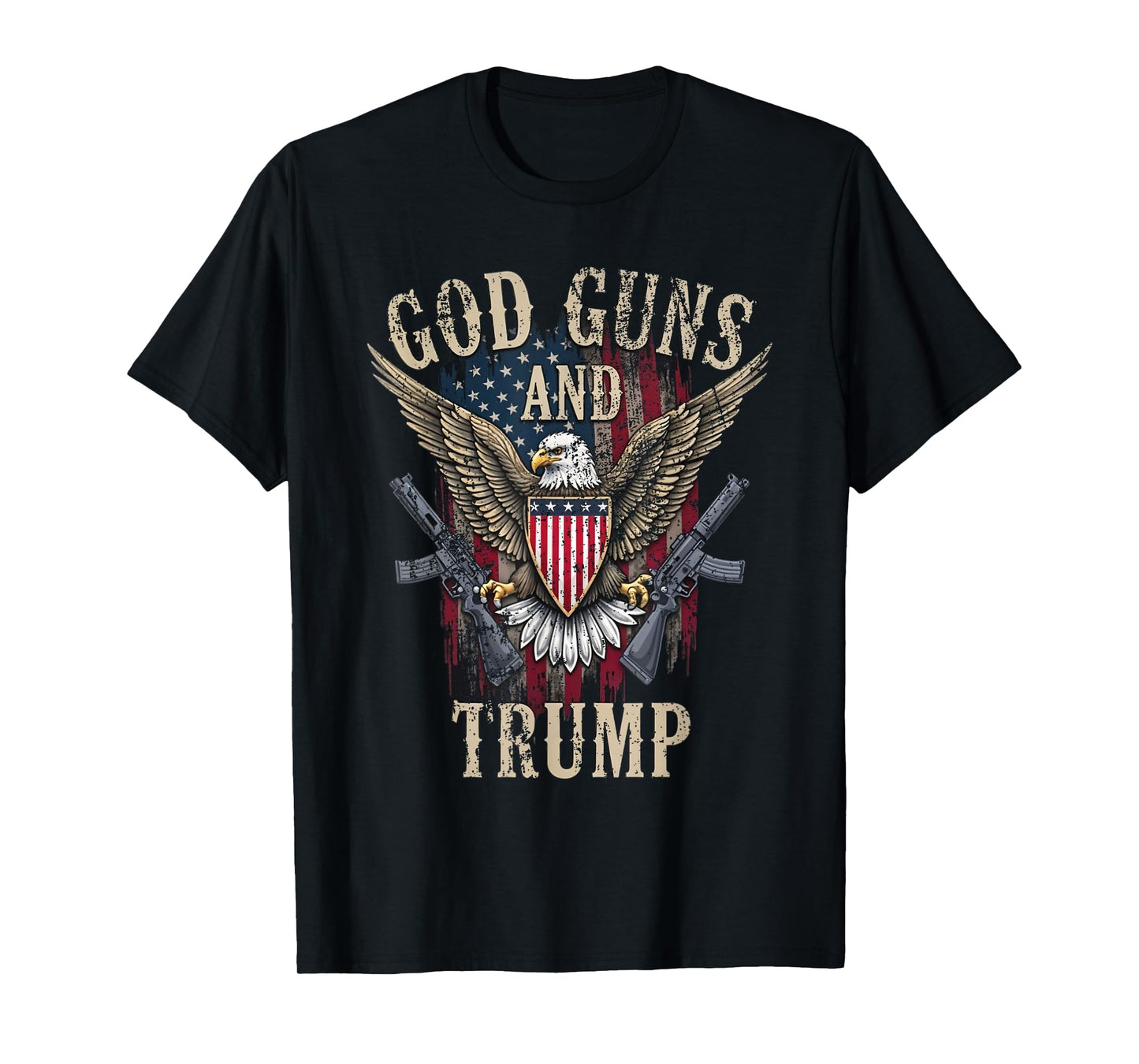 God Guns and Trump T-Shirt