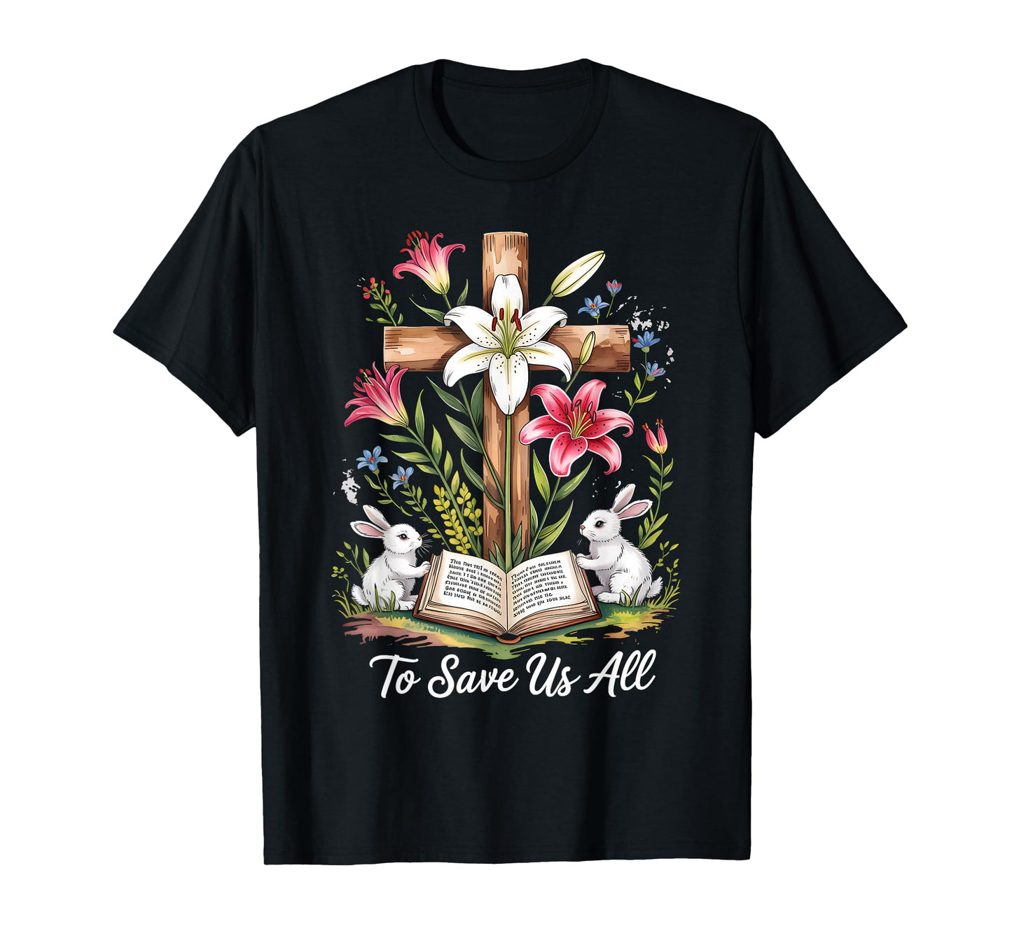 Jesus Quote Easter Spring Butterfly Christian Prayer T-Shirt