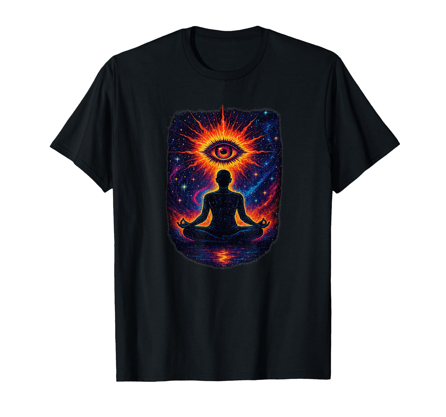 3rd Eye Chakra Cosmic Energy Meditation Spiritual T-Shirt